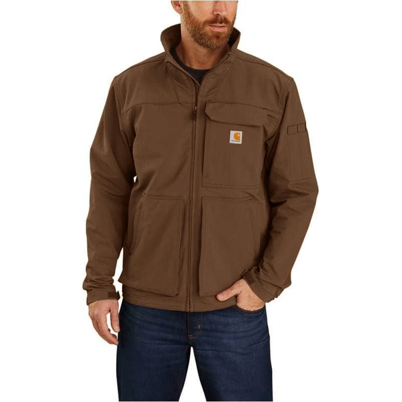 Carhartt 105342 SUPER DUX LIGHTWEIGHT MOCK-NECK JACKET logo RELAXED FIT