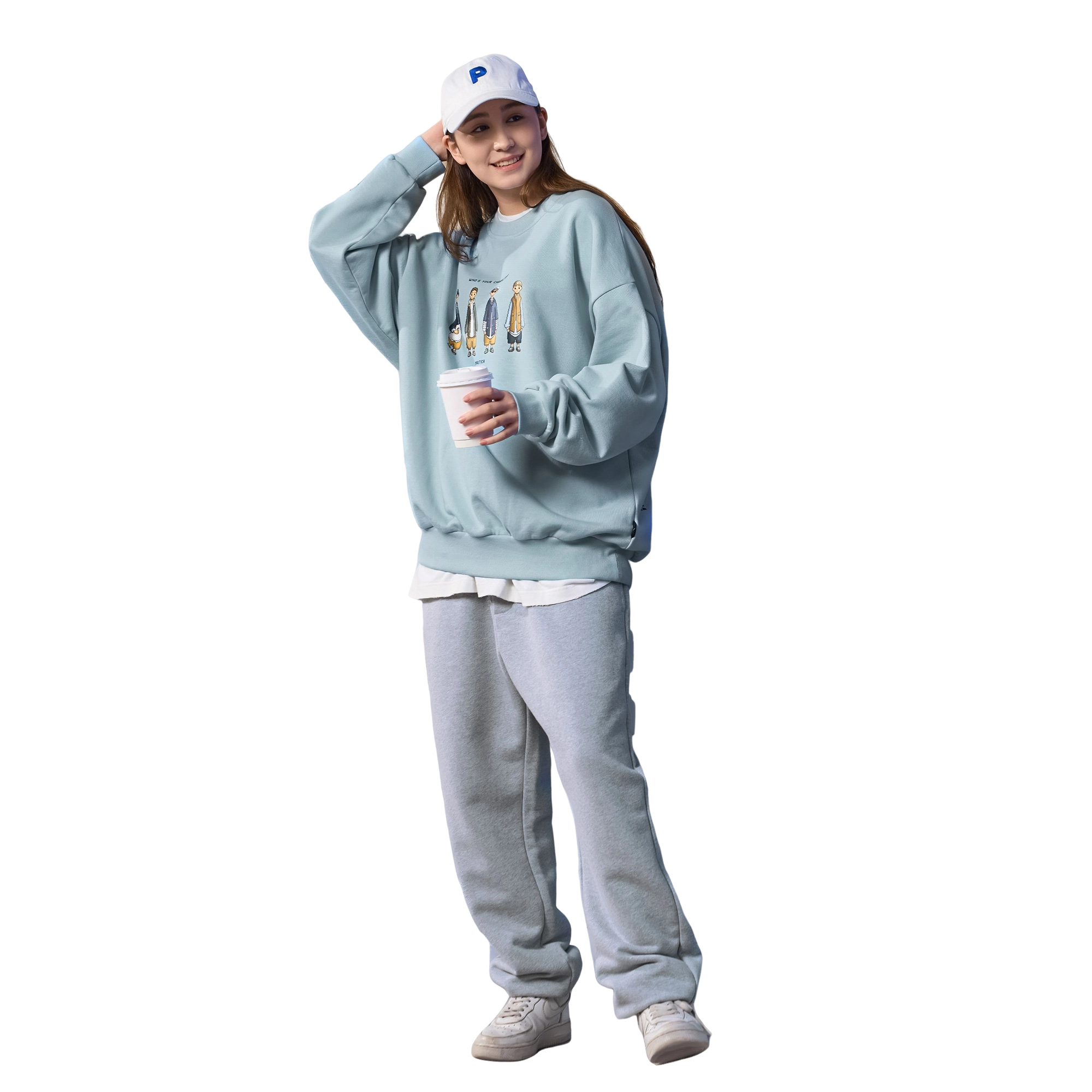 nautica white sail x POPBOY FW23 Logo