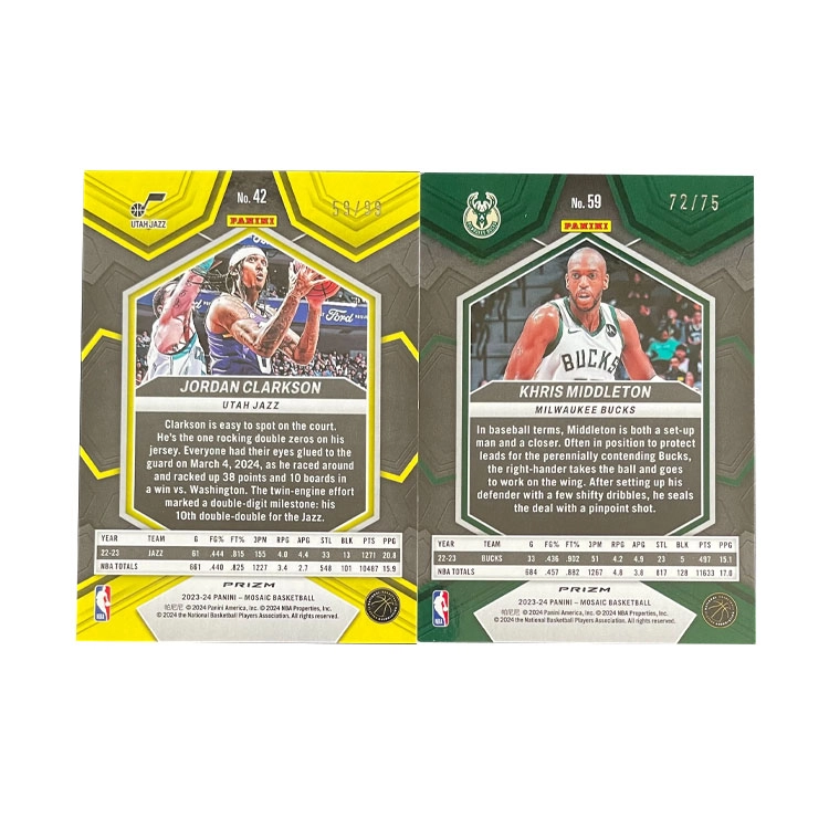PANINI 2023-24 99 +Mosaic 7275