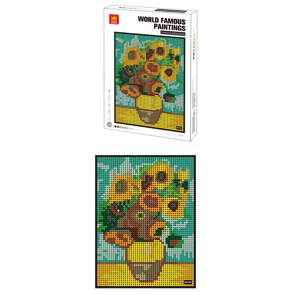 WANGE 3262pcs 5122