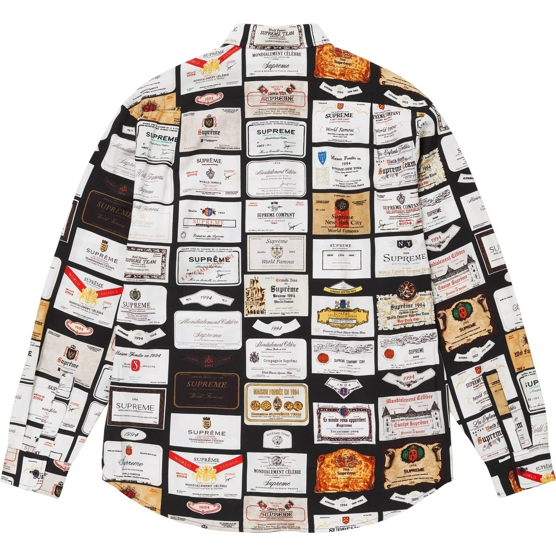 Supreme FW24 WEEK3 Label Shirt logo