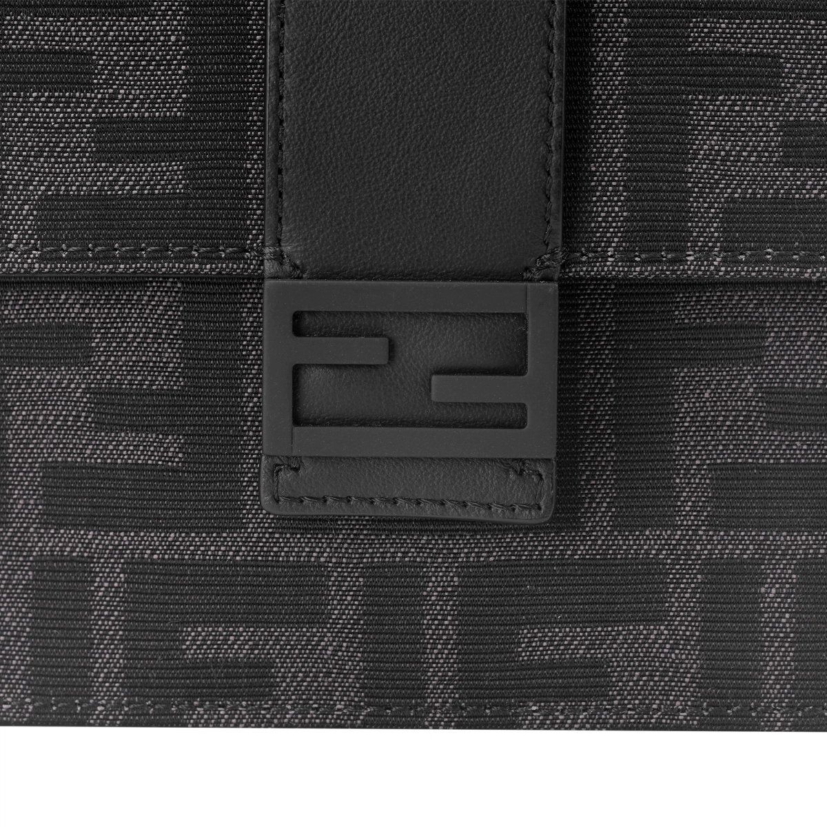 FENDI Baguette Logo FF