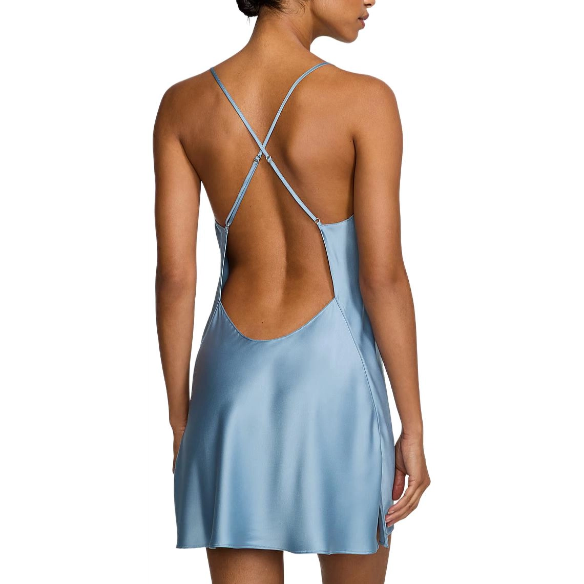 Victoria's Secret Satin Open-Back SlipFD