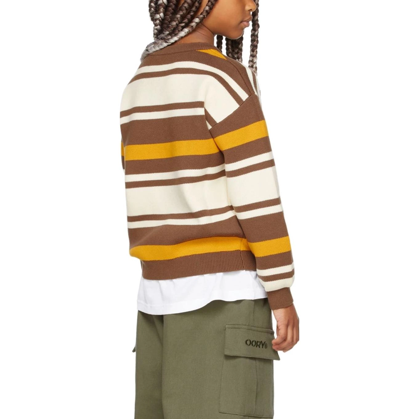 Drew House SS22 Brown stripe