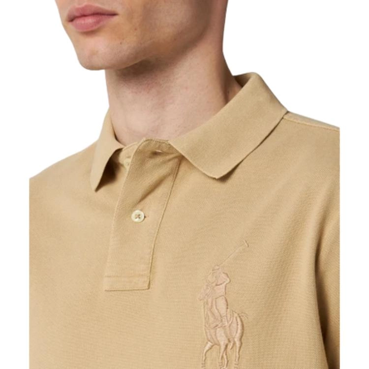 Polo Ralph Lauren Classic Fit Big Pony Mesh Polo Shirt LogoPolo