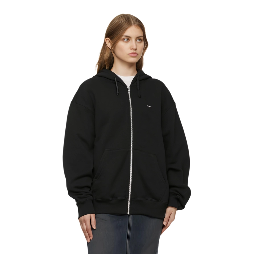 Supreme FW23 WEEK1 SMALL BOX ZIP UP HOODED SWEATSHIRT Logo
