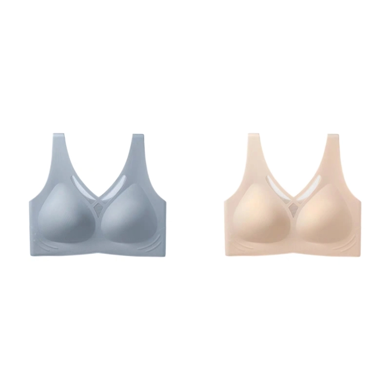 俞兆林 薄款大胸显小聚拢防下垂简约收副乳无钢圈无痕文胸 女款 组合装