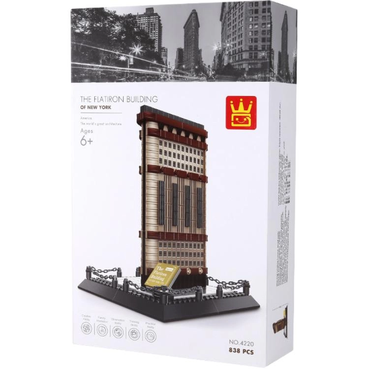 WANGE 838pcs 4220
