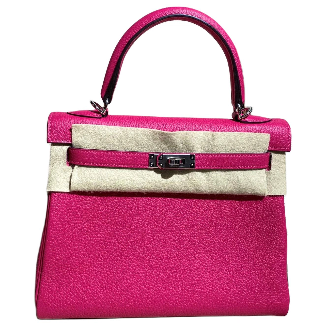 HERMES Kelly 25 Togo 0D Rose Mexico