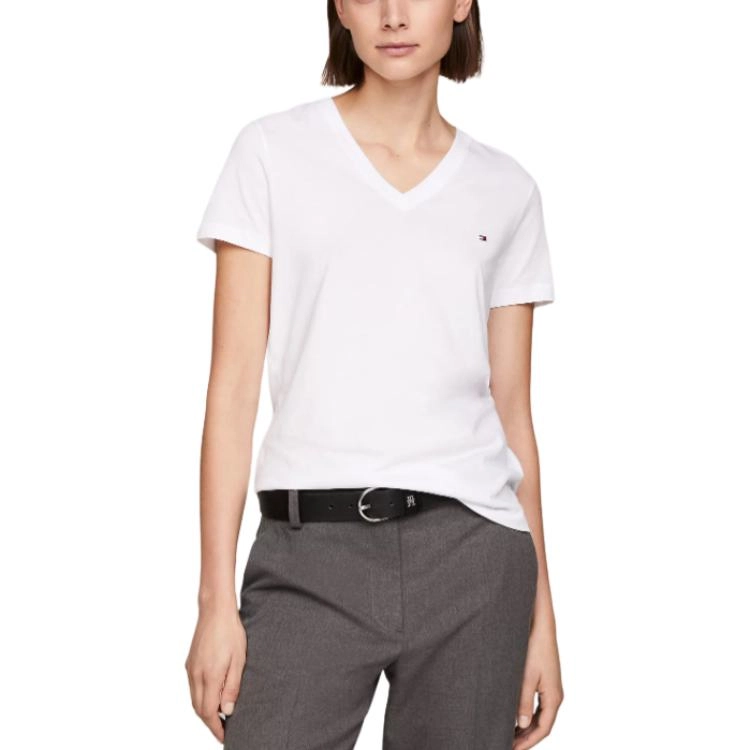 Tommy Hilfiger Camiseta Heritage Con Cuello De Pico VT