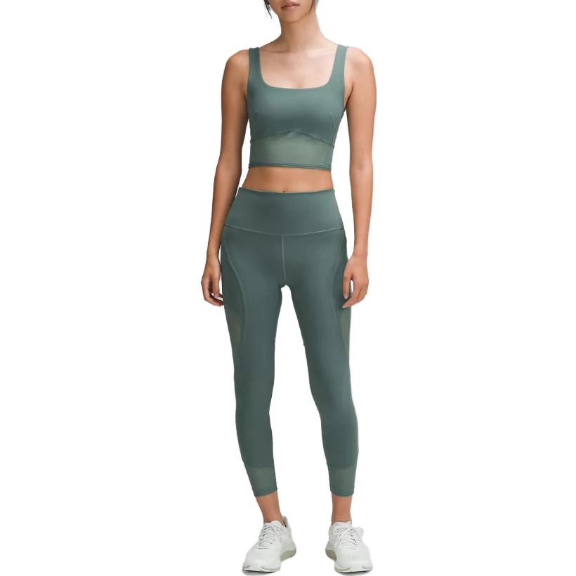 lululemon Wunder Train Mesh Panel High-Rise Tight 25"