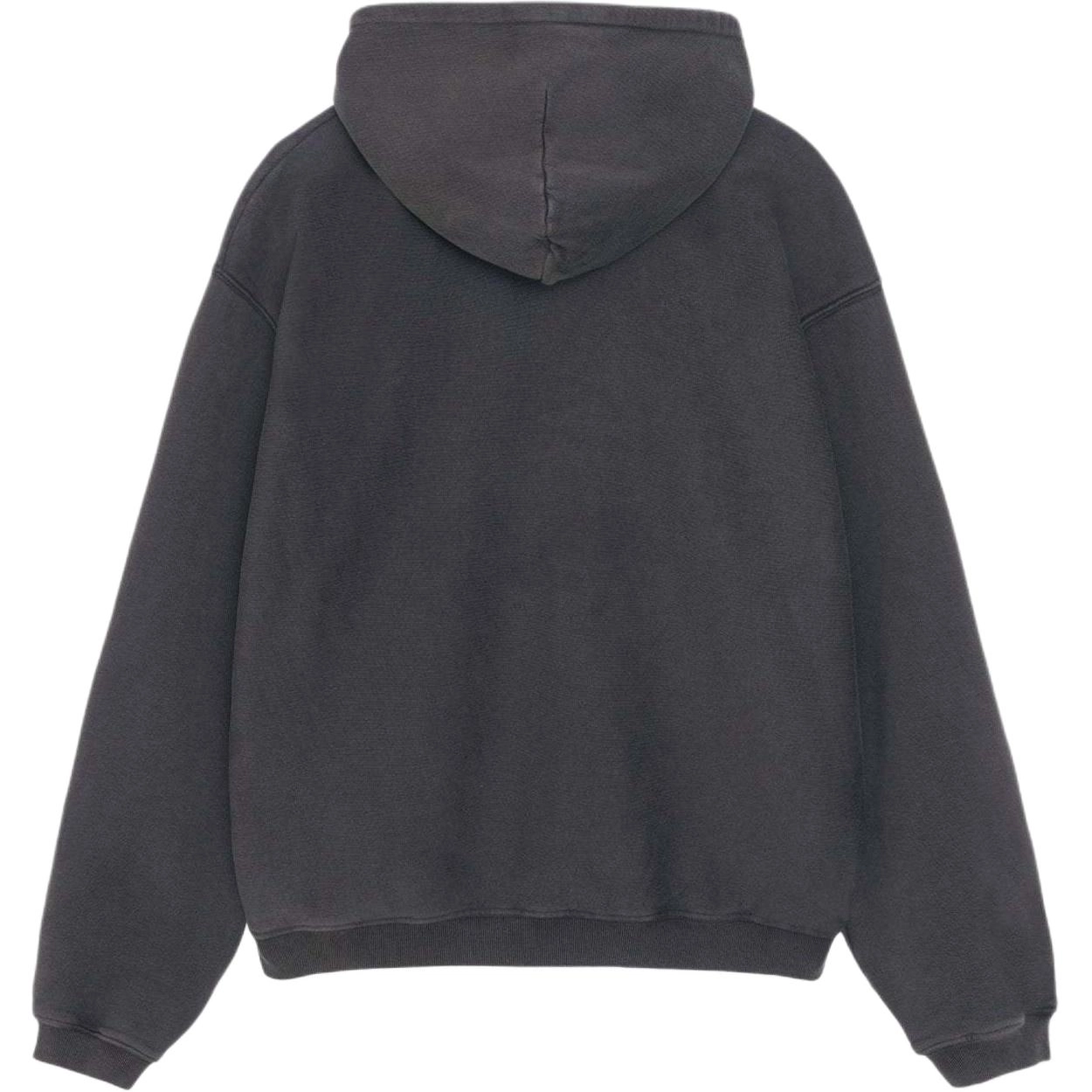 Stussy FW24 ZIP HOODIE FADED GRAPHIC logo
