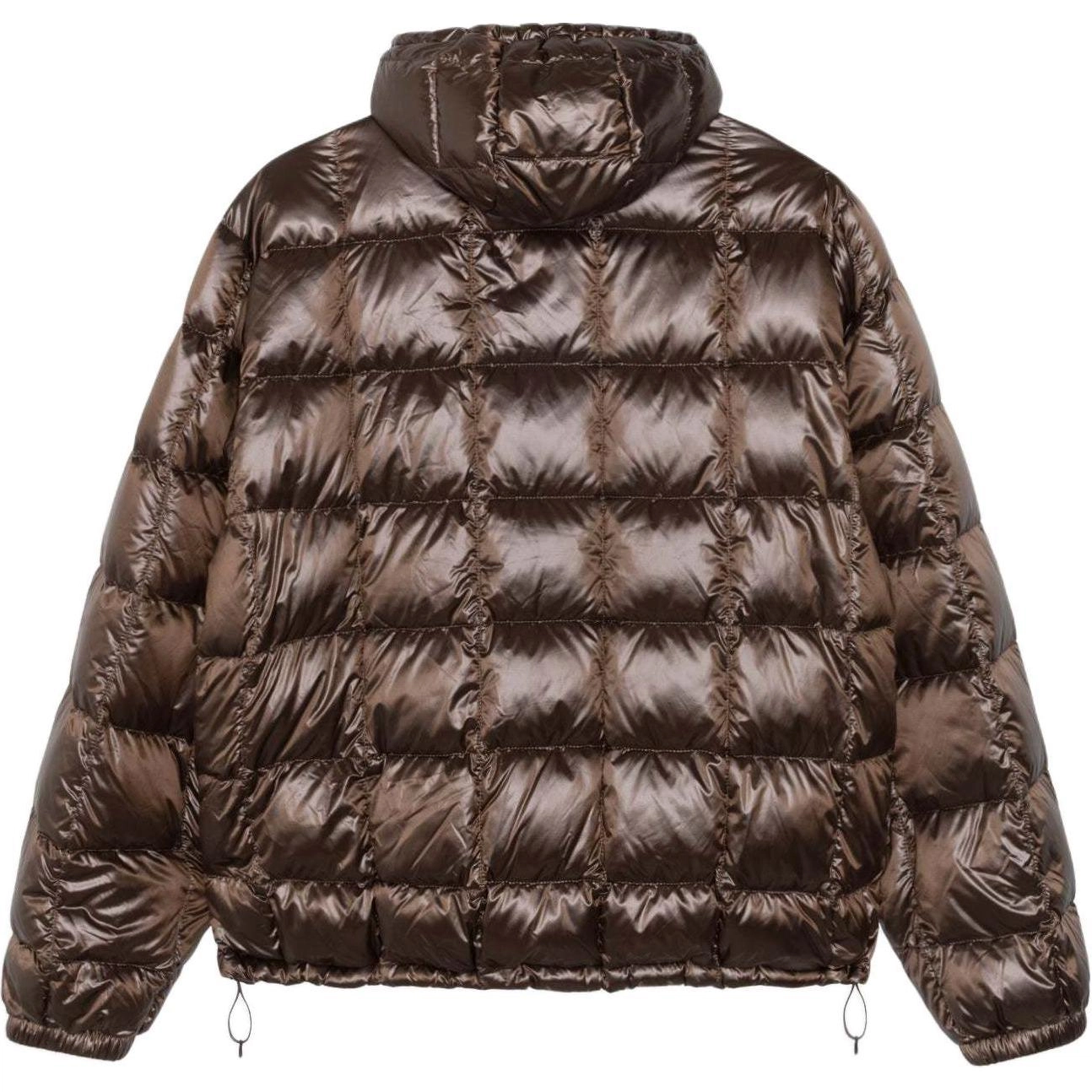 Stussy FW24 MIDWEIGHT HOODED PUFFER logo
