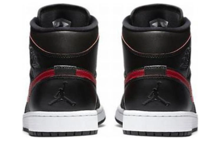 Jordan Air Jordan 1 Retro Mid Black Gym Red GS