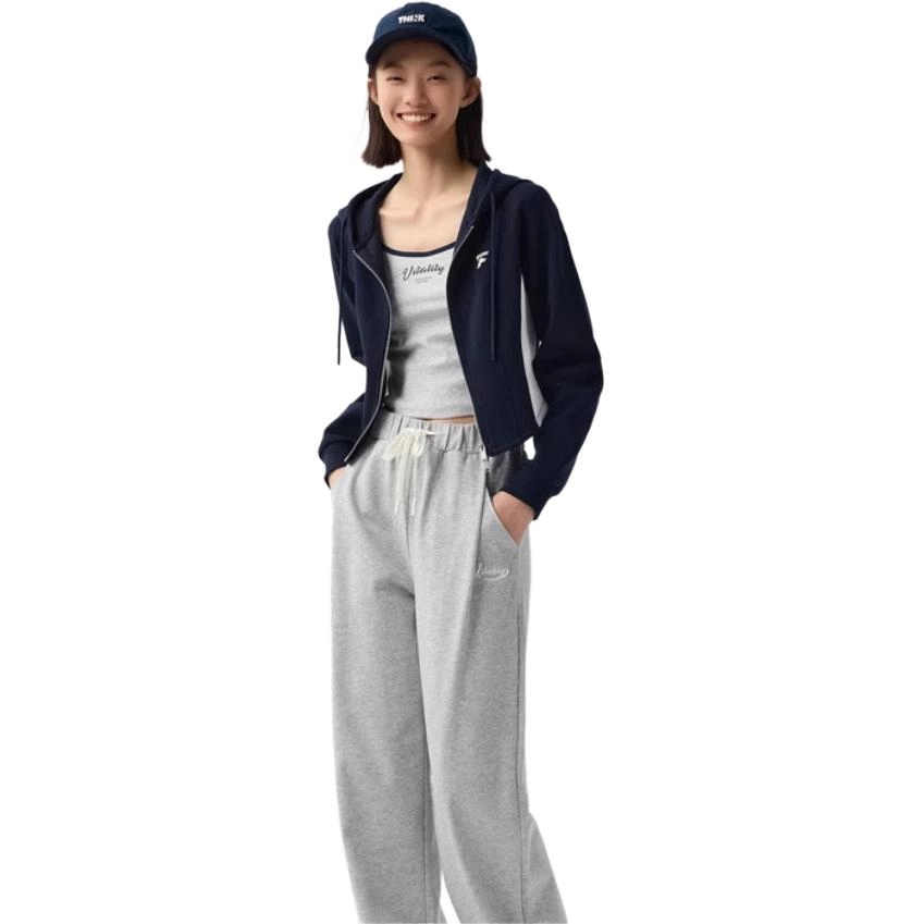 森马 时尚连帽拼色百搭夹克外套 女款