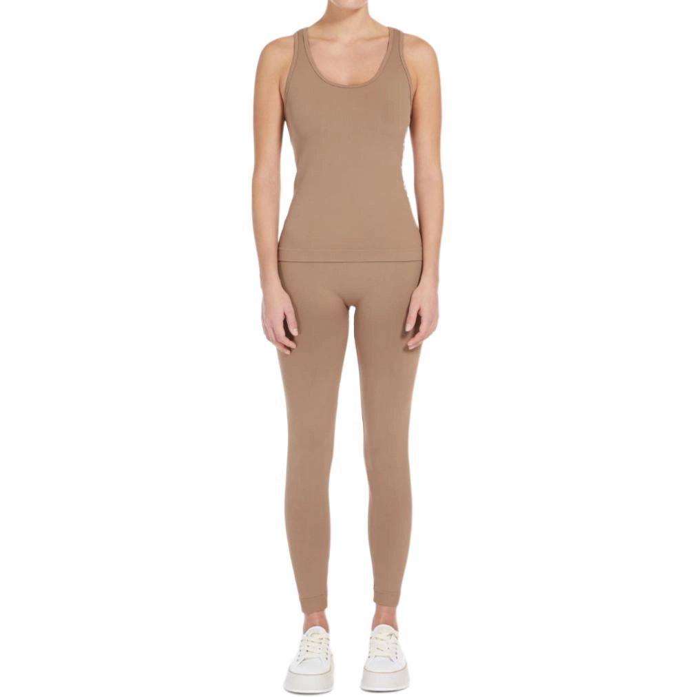 S MAX MARA Fortuna Fortuna Technical Fabric Top Logo