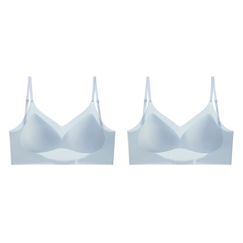 俞兆林 无痕上托收副乳防下垂外扩型一片式小胸聚拢显大无钢圈文胸 女款 组合装
