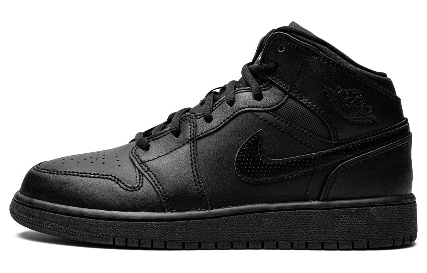 Jordan Air Jordan 1 Retro Mid Black 2016 GS