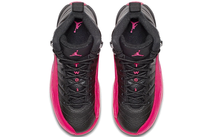 Jordan Air Jordan 12 Retro Black Deadly Pink GS