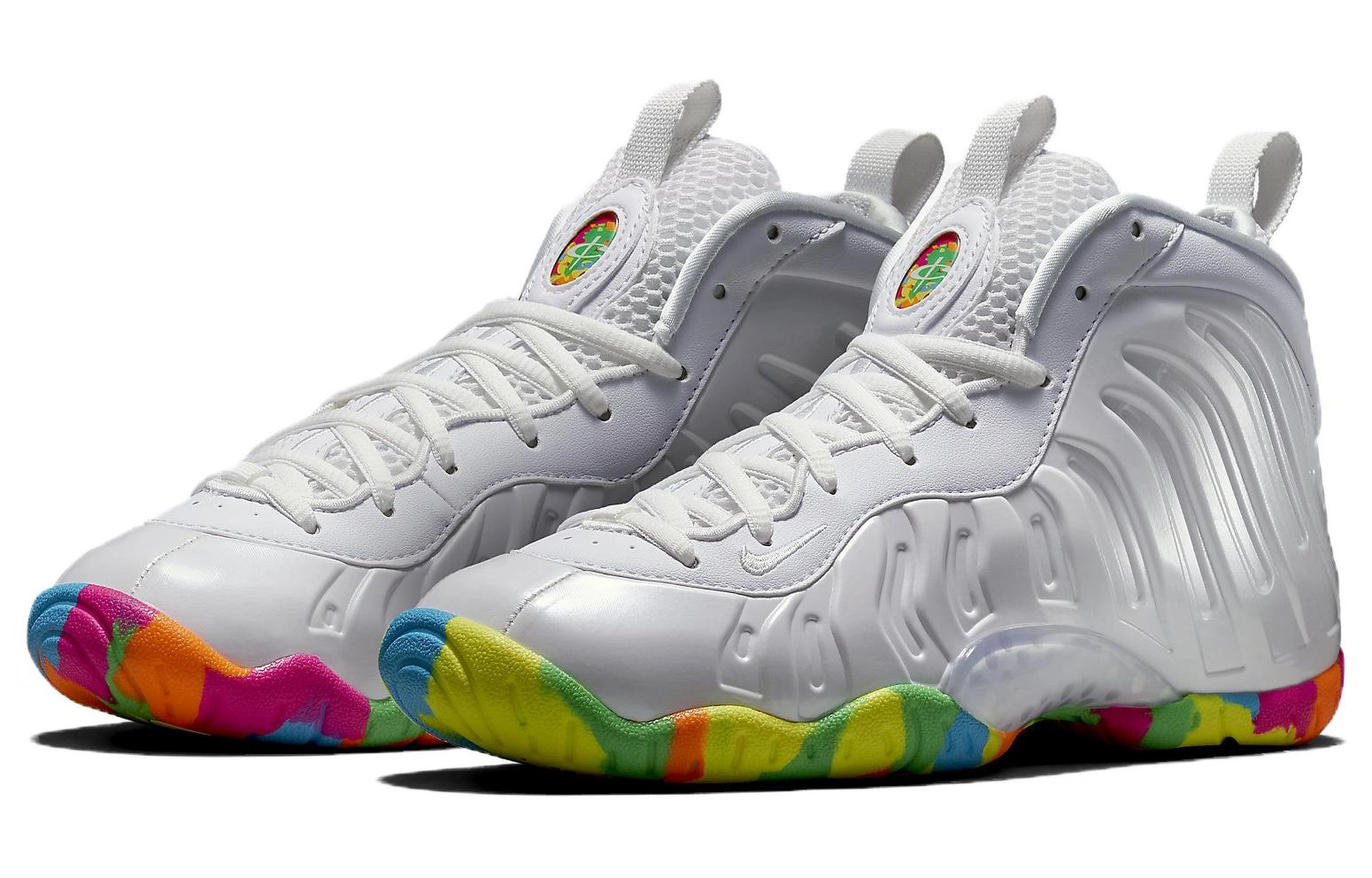 Nike Foamposite One White Fruity Pebbles GS 2015