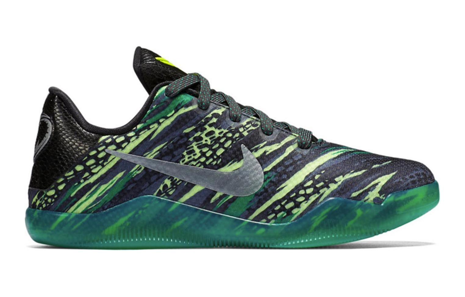 Nike Kobe 11 EM Low Green Snake