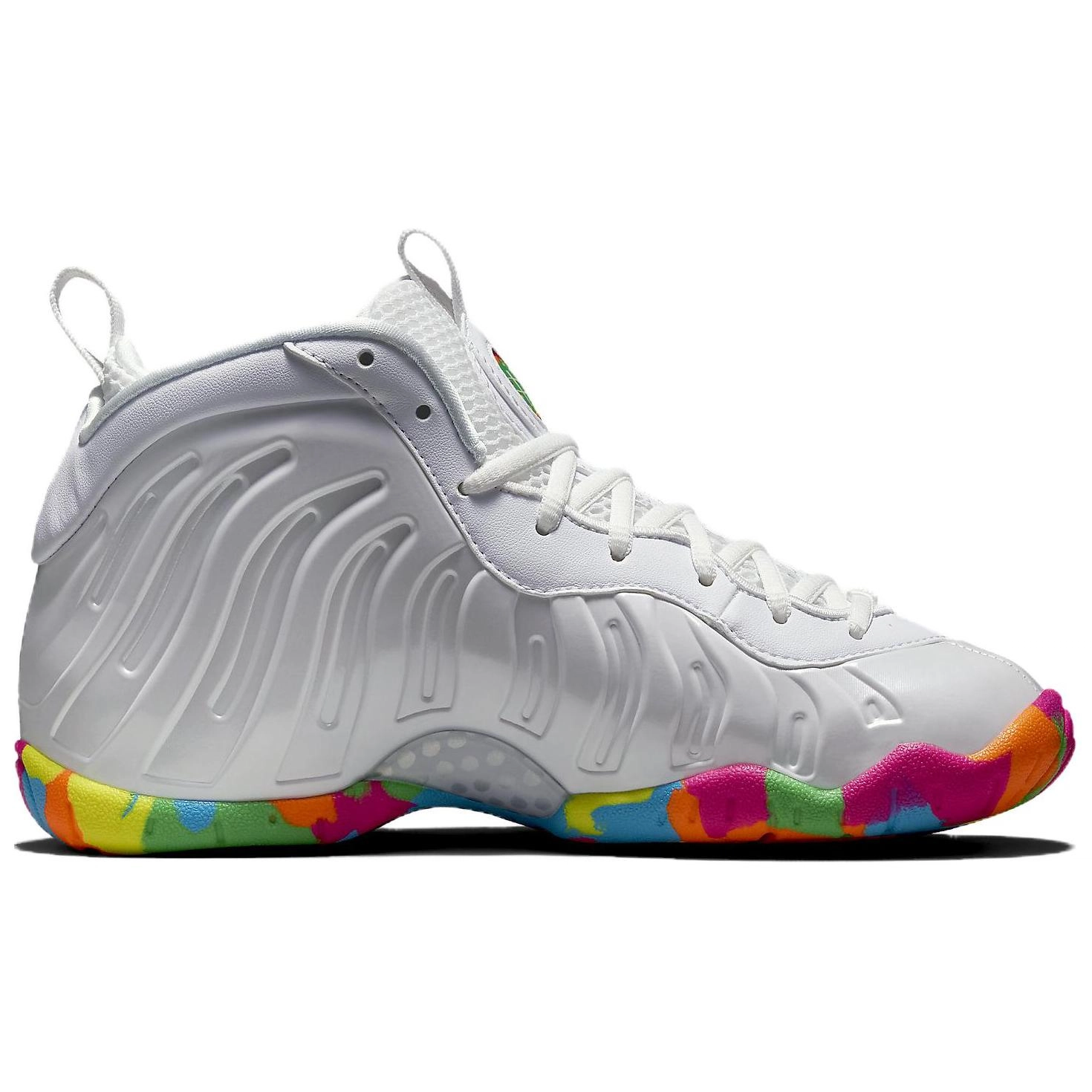 Nike Foamposite One White Fruity Pebbles GS 2015