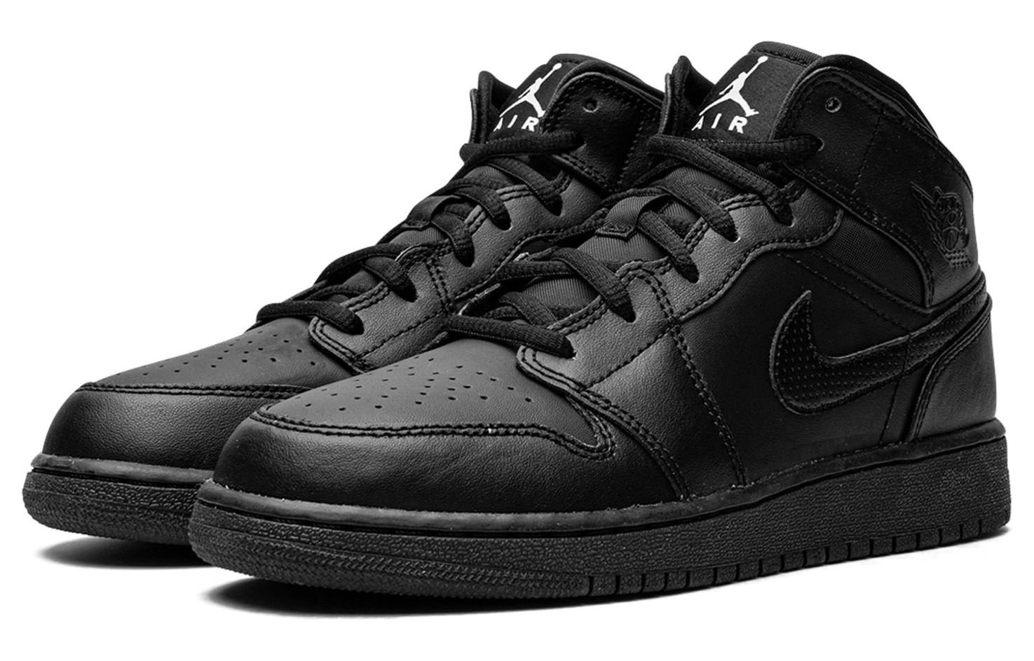 Jordan Air Jordan 1 Retro Mid Black 2016 GS