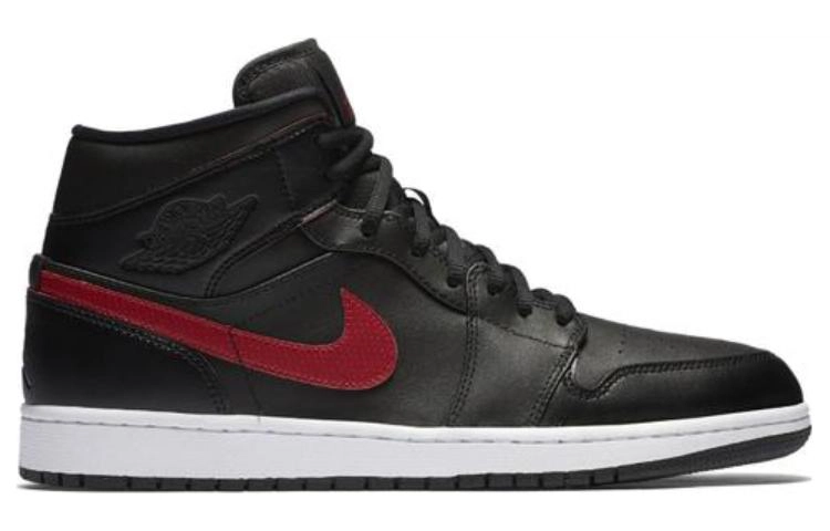 Jordan Air Jordan 1 Retro Mid Black Gym Red GS