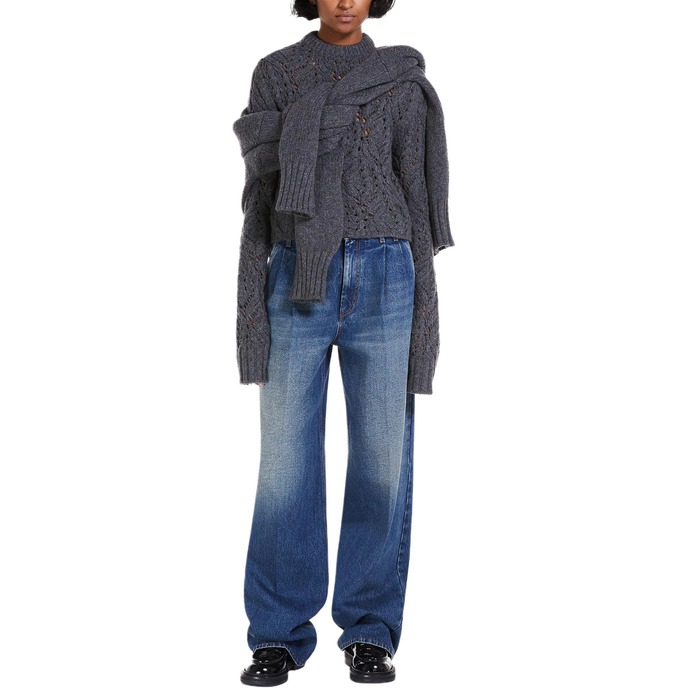 SportMax Mito Slim-Fit Wool-Blend Sweater