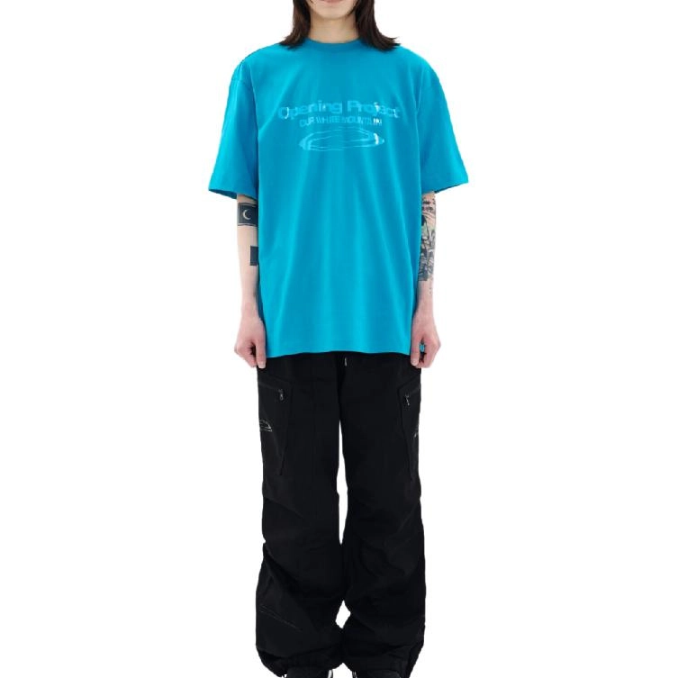 OPENING PROJECT Identity T Shirt T Aqua