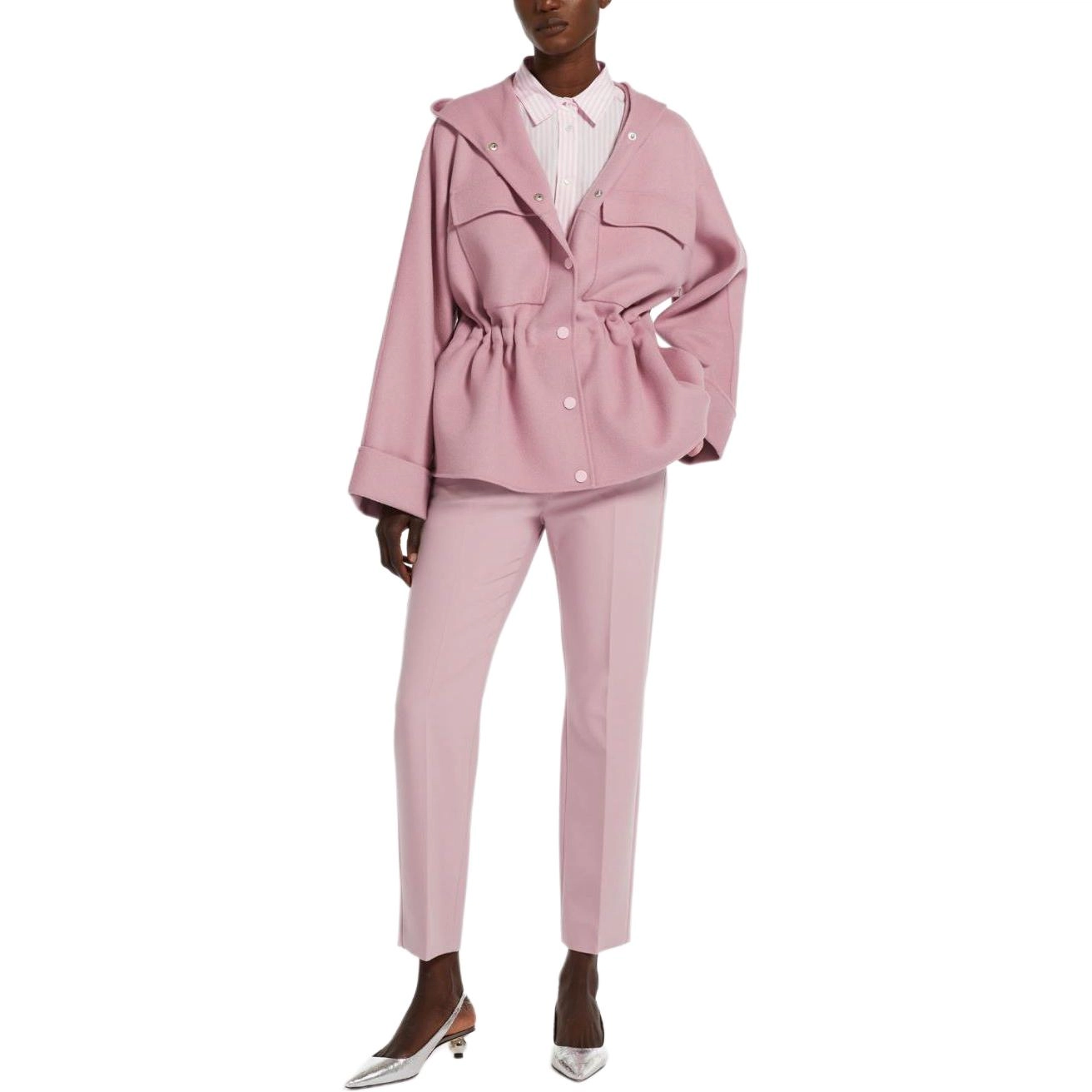 WEEKEND MaxMara Rango Hooded Wool Parka