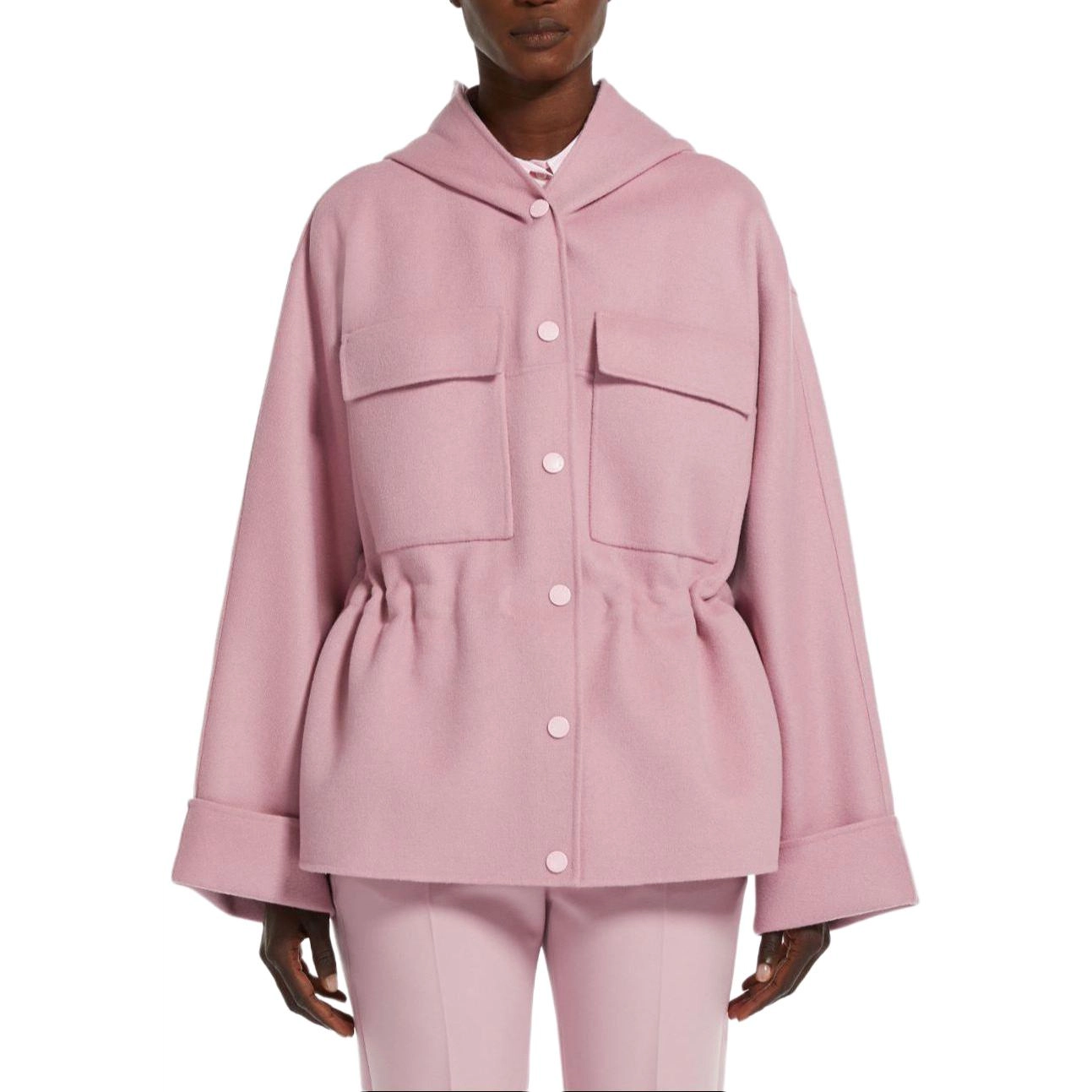 WEEKEND MaxMara Rango Hooded Wool Parka