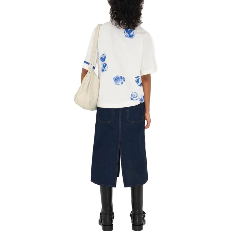 Burberry Rose Cotton T-shirt T