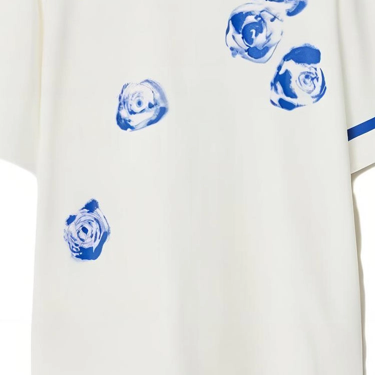 Burberry Rose Cotton T-shirt T