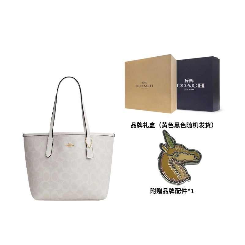 COACH City 23 Logo Tote