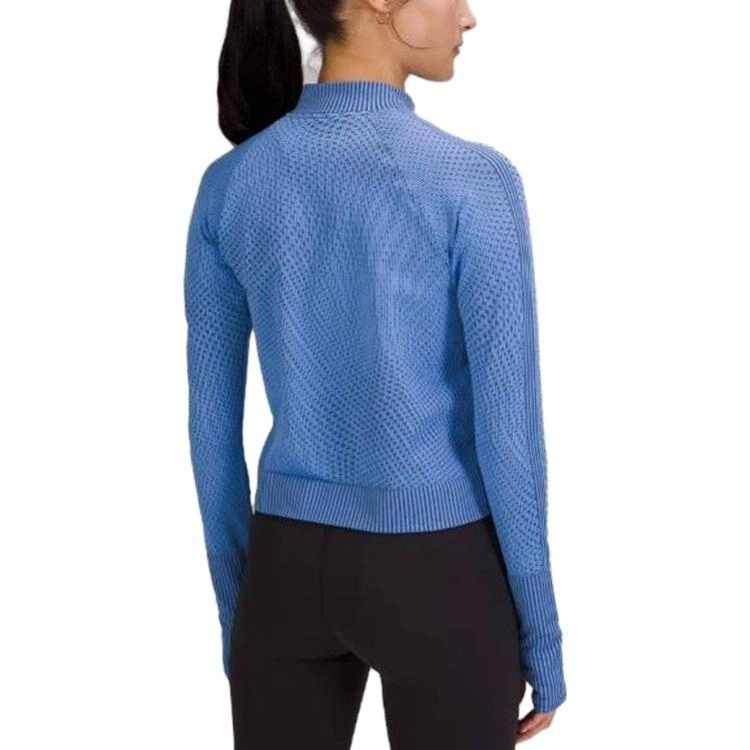 lululemon Rest Less Cropped 12 Zip T