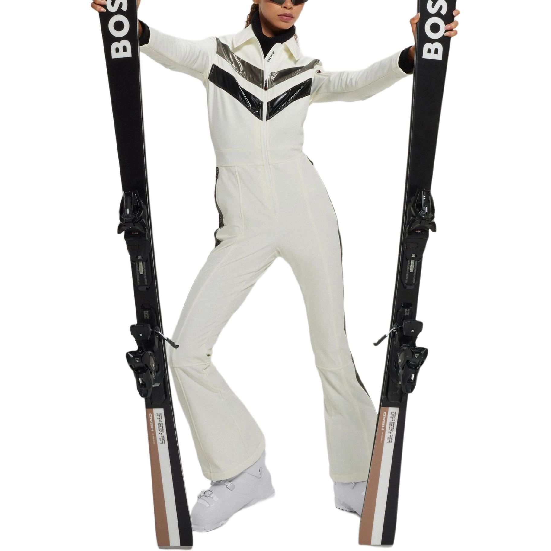 HUGO BOSS x PERFECT MOMENT Branded Ski Suit With Stripes