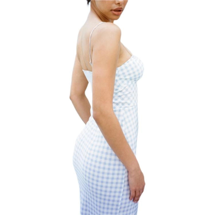 Realisation Par The Elsa Blue Gingham