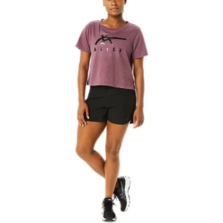 Asics Stripes Short Sleeve Boxy Tee T