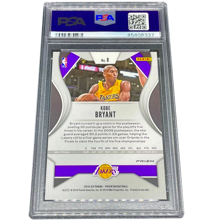 PANINI 2019-20 Prizm PSA9 Prizm Kobe Bryant