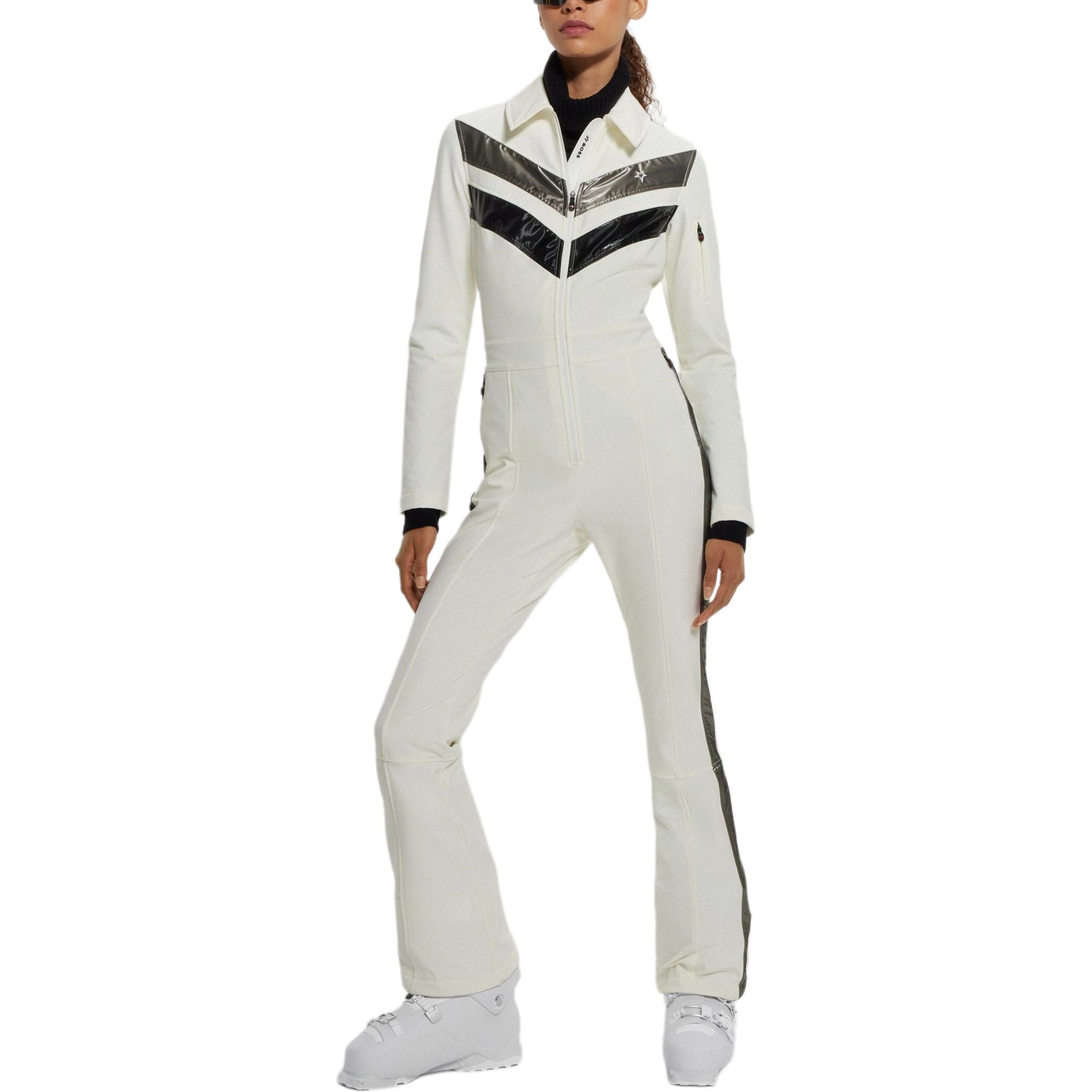 HUGO BOSS x PERFECT MOMENT Branded Ski Suit With Stripes