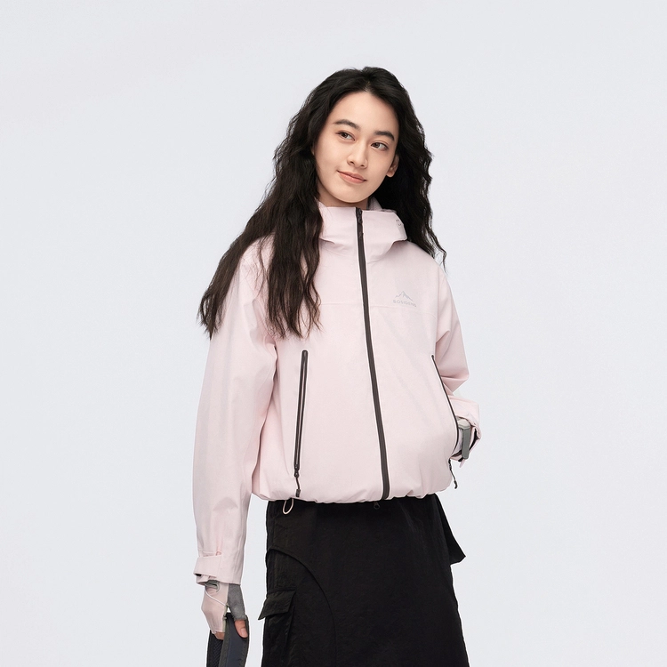 波司登  三合一鹅绒内胆防风防水透湿户外蓄热保暖 冲锋衣 女款