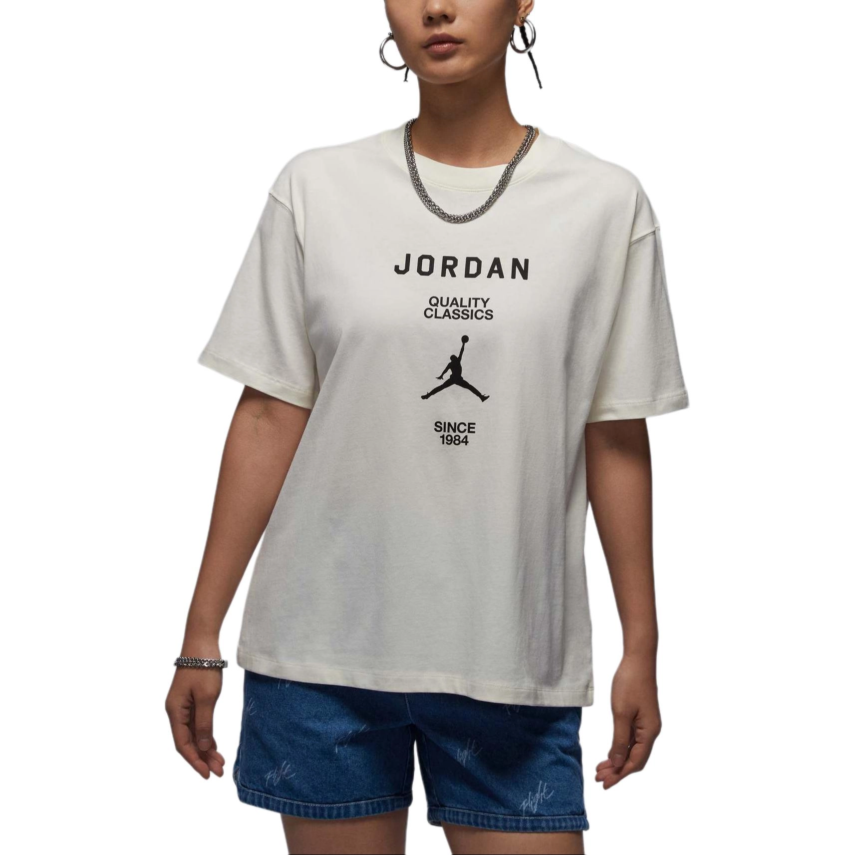Jordan AS W J SS GF GFX TEE JQC T