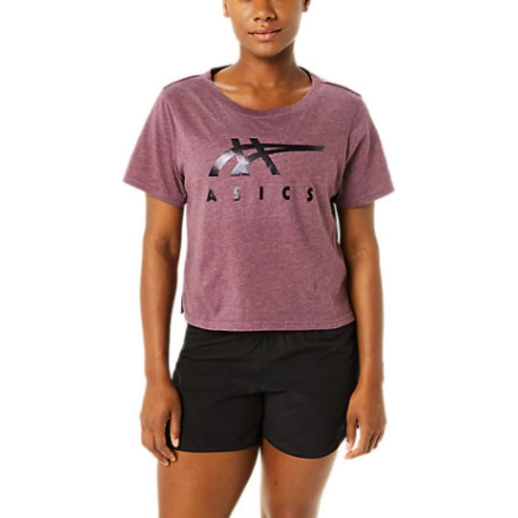 Asics Stripes Short Sleeve Boxy Tee T