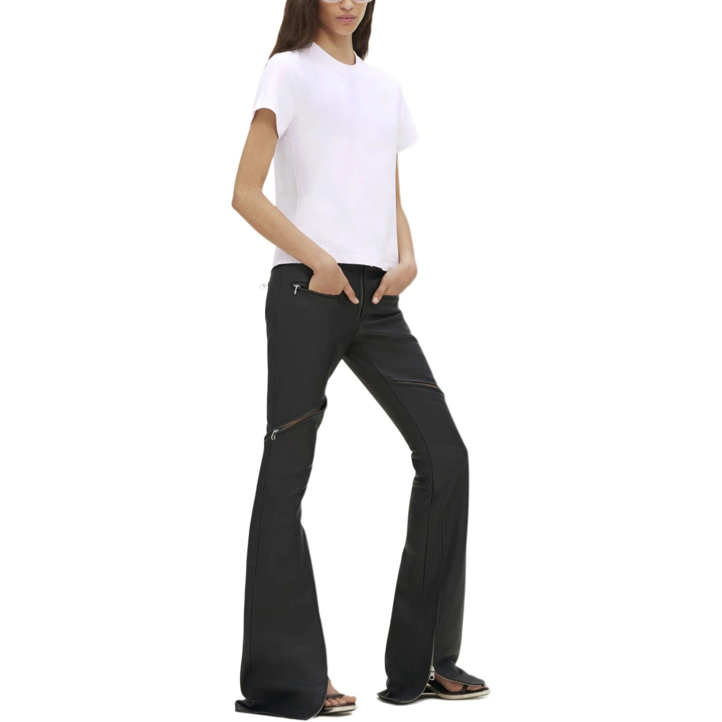 COURREGES SS24 AC STRAIGHT T-SHIRT T Mist