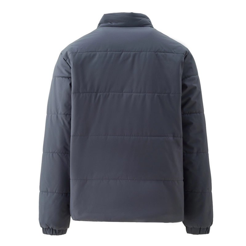 佐丹奴 夹棉保暖简约纯色立领梭织棉服 男款