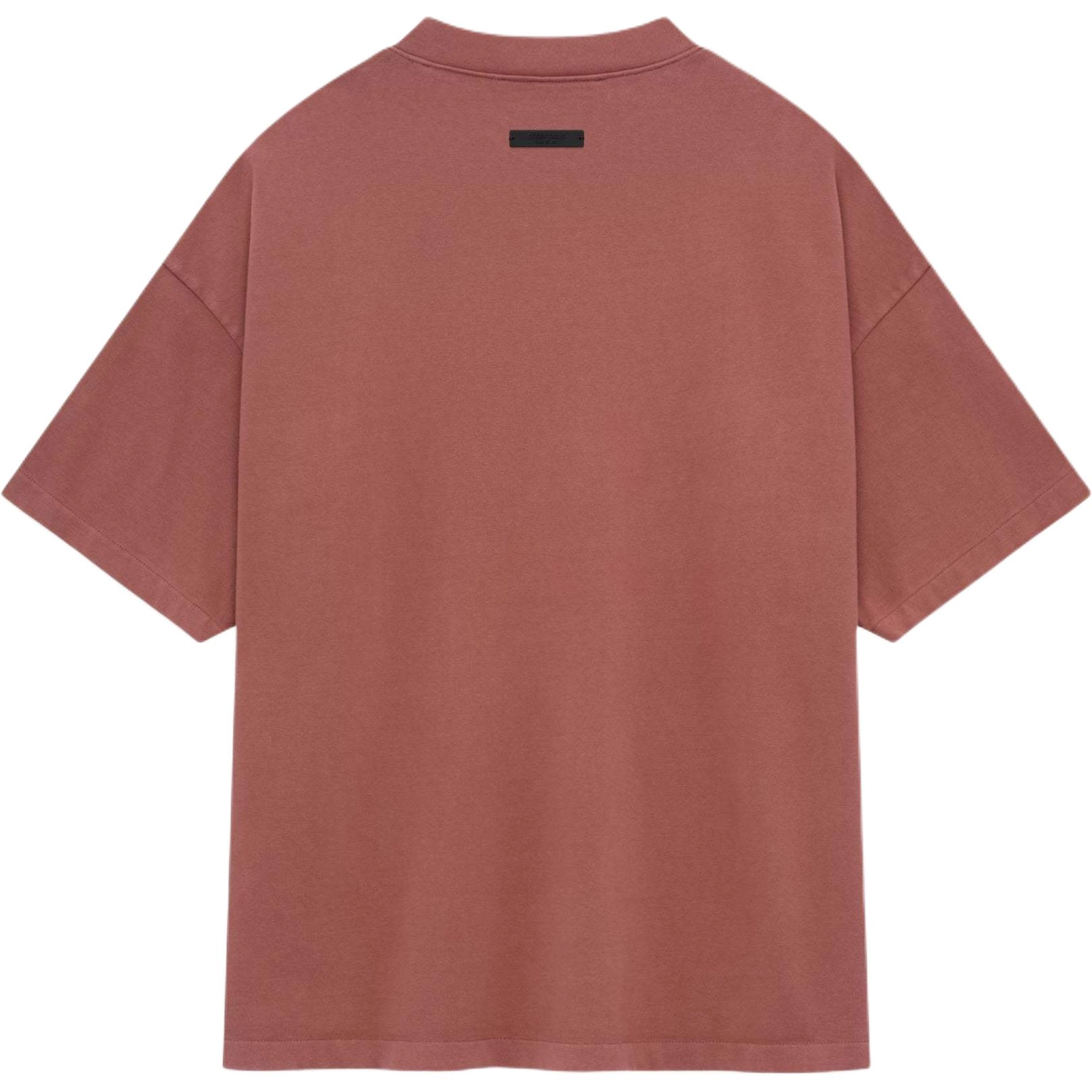 Fear of God Essentials Heavy Crewneck T Crimson