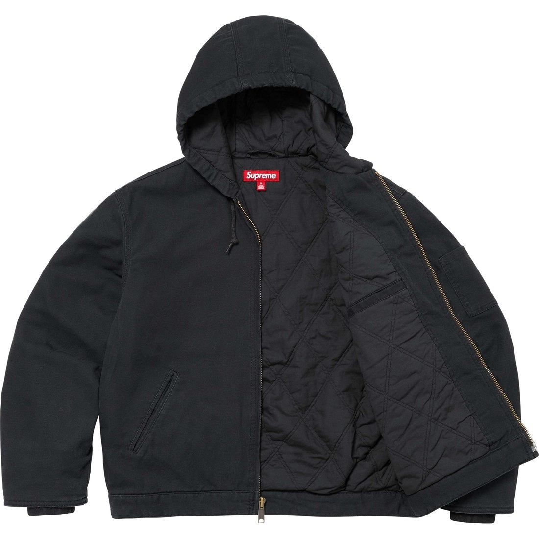 Supreme x THRASHER FW24 WEEK6 Hooded Work Jacket