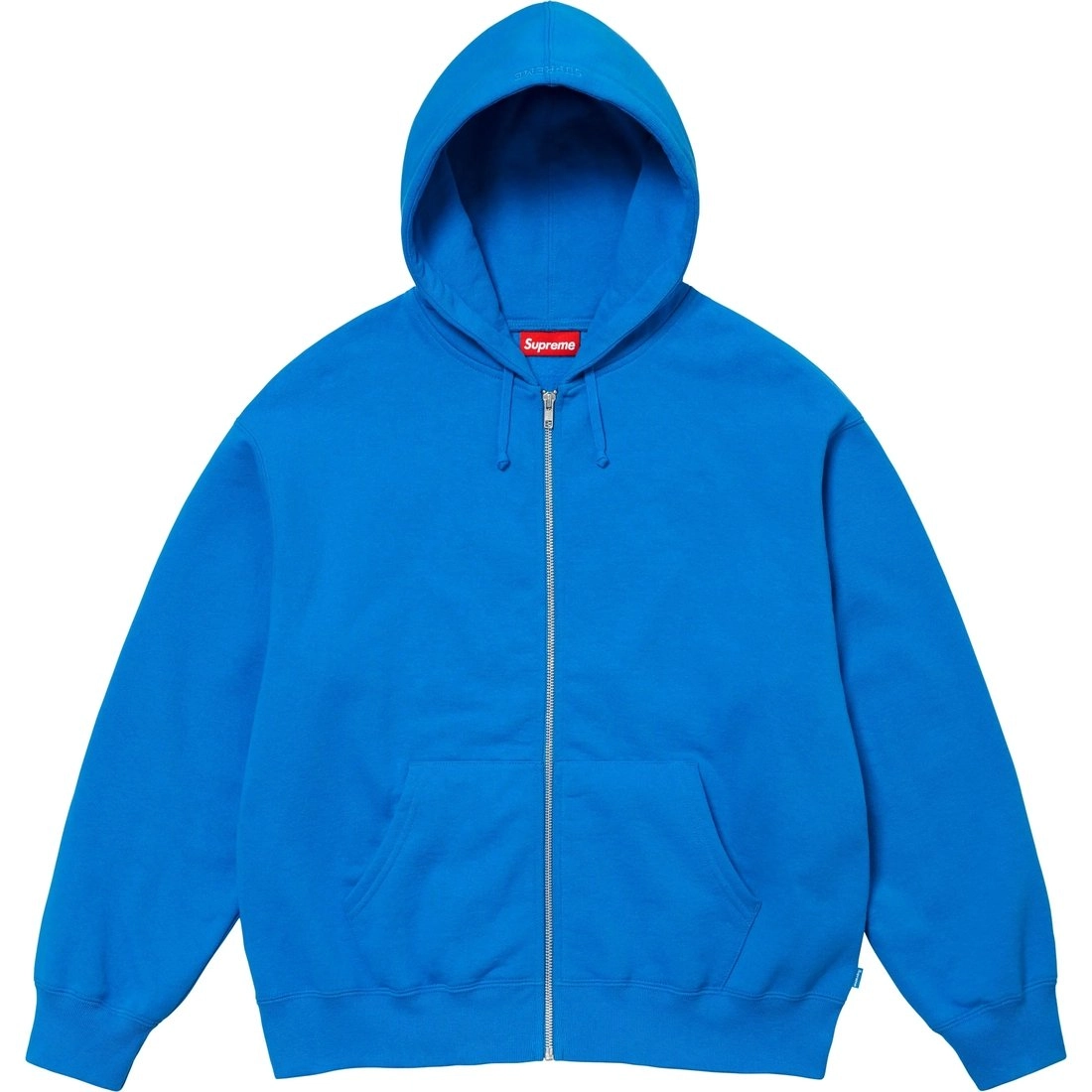 Supreme x THRASHER FW24 WEEK6 Zip Up Hooded Sweatshirt logo