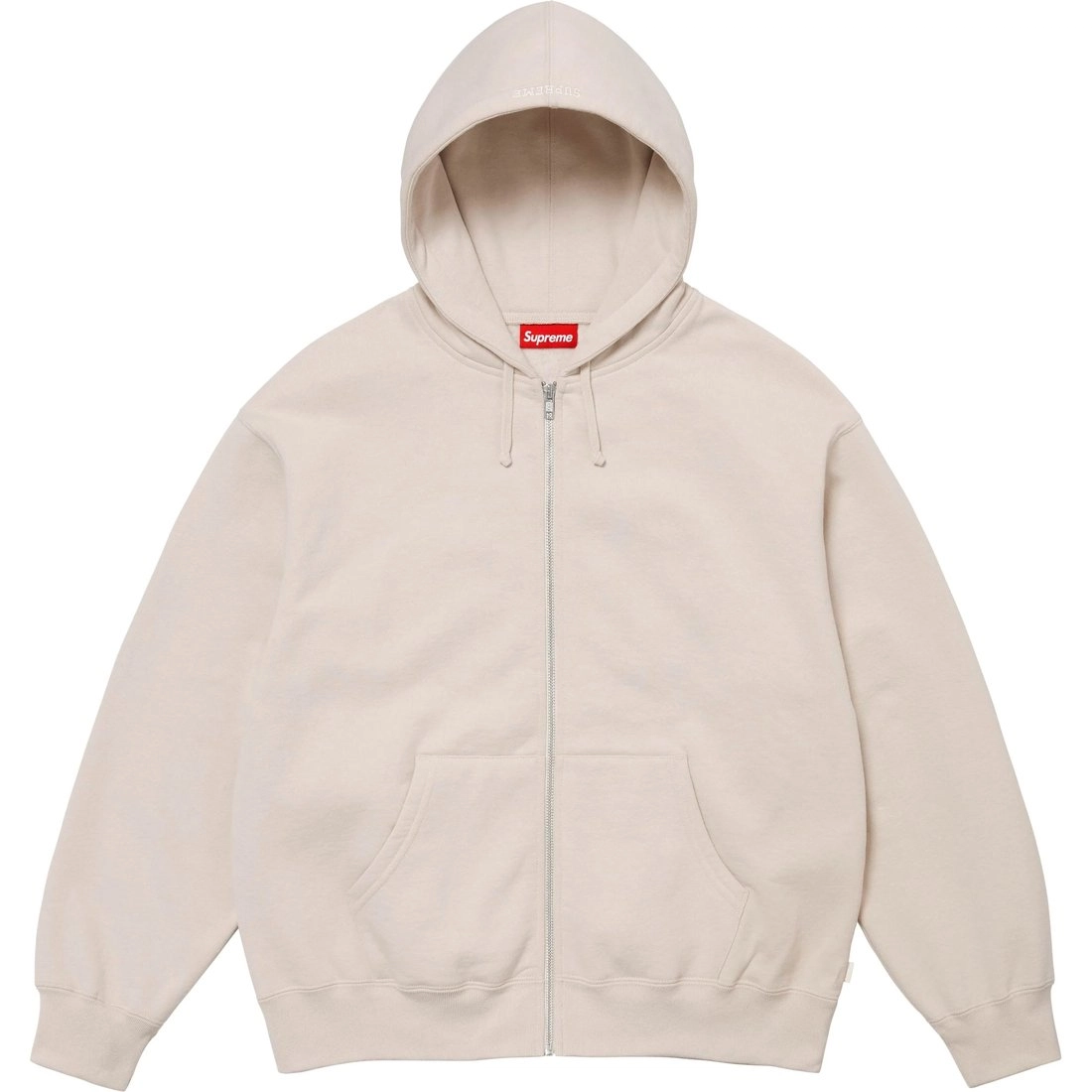 Supreme x THRASHER FW24 WEEK6 Zip Up Hooded Sweatshirt logo